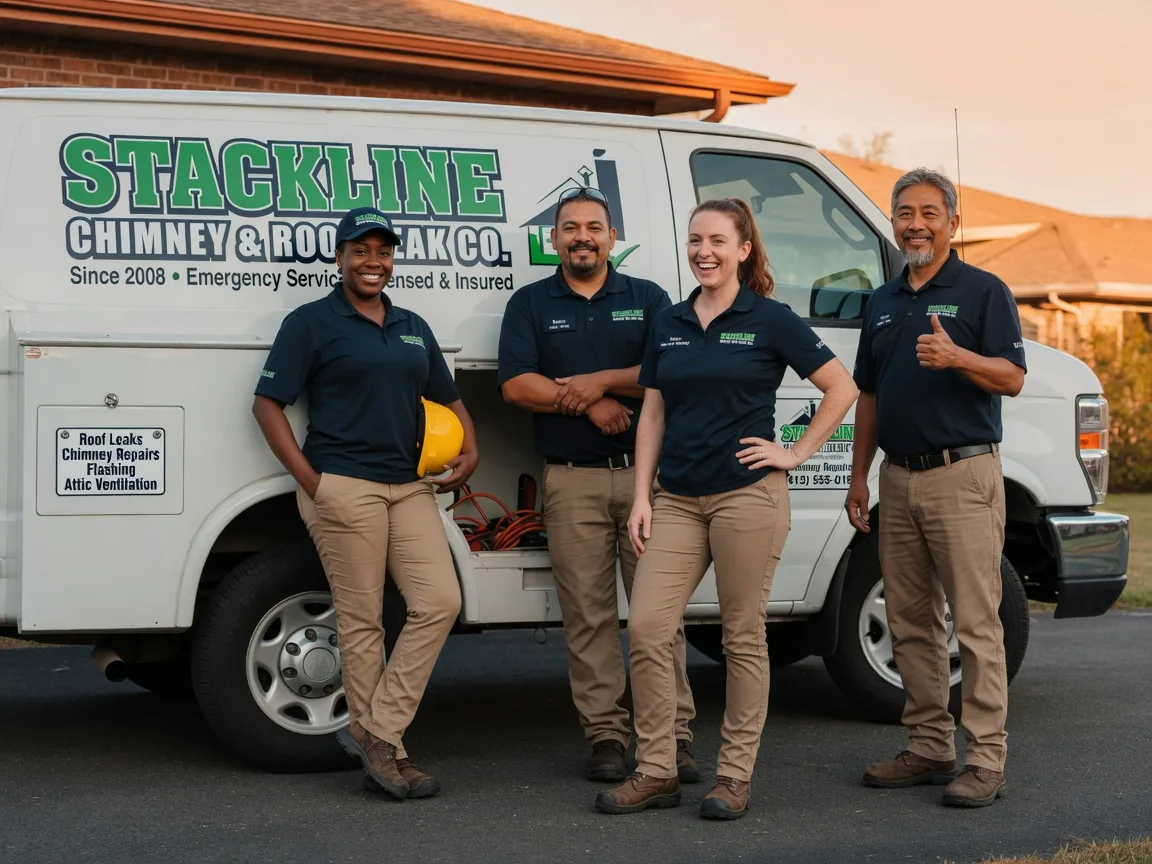 Chimney flashing repair company in San Rafael, CA